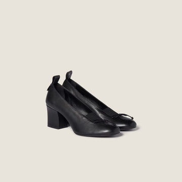 Elan nappa leather pumps